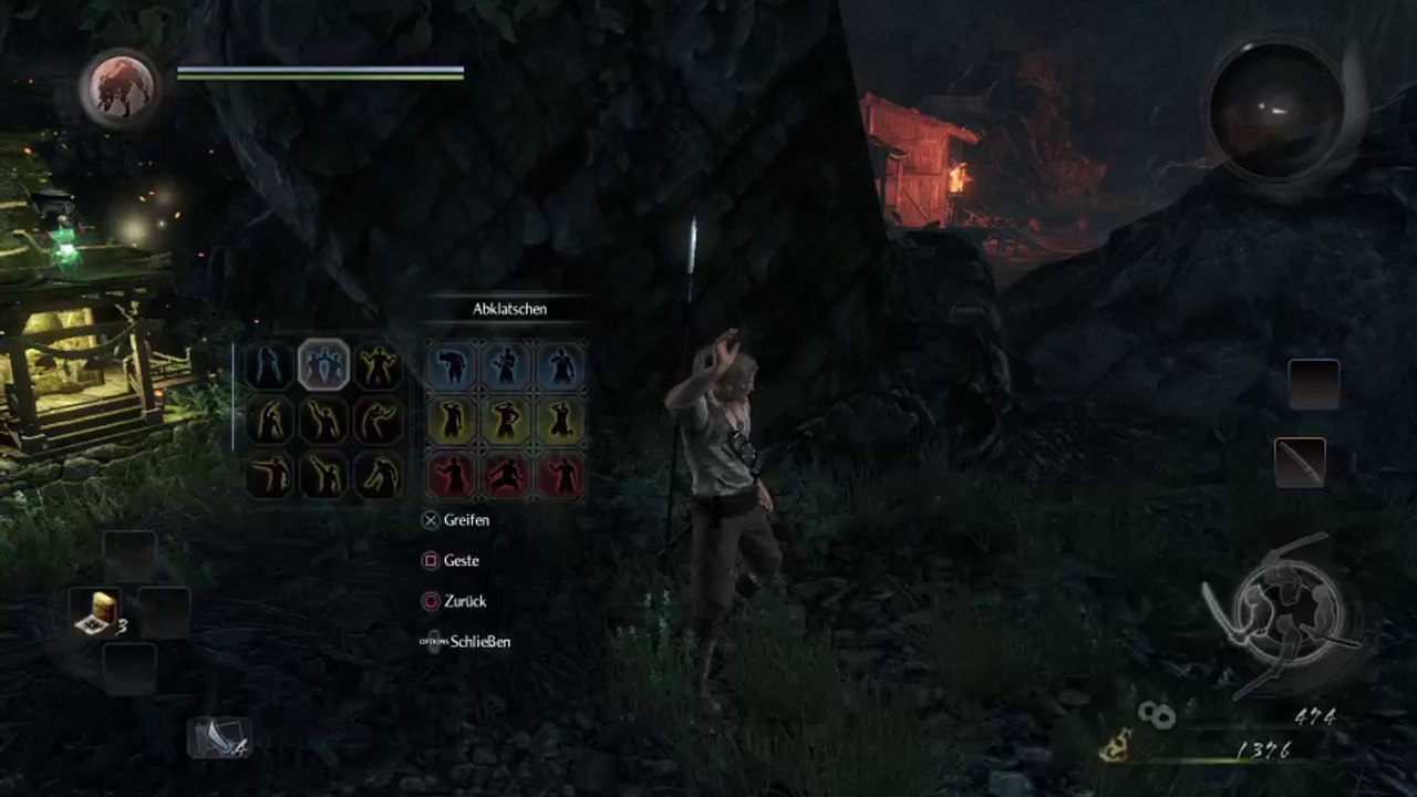 Ps4-live-Übertragung von assassine-held