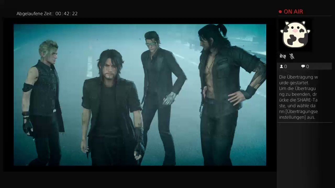 PS4-Live-Übertragung Finale Fantasy 15