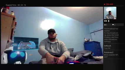 Chilling calm night