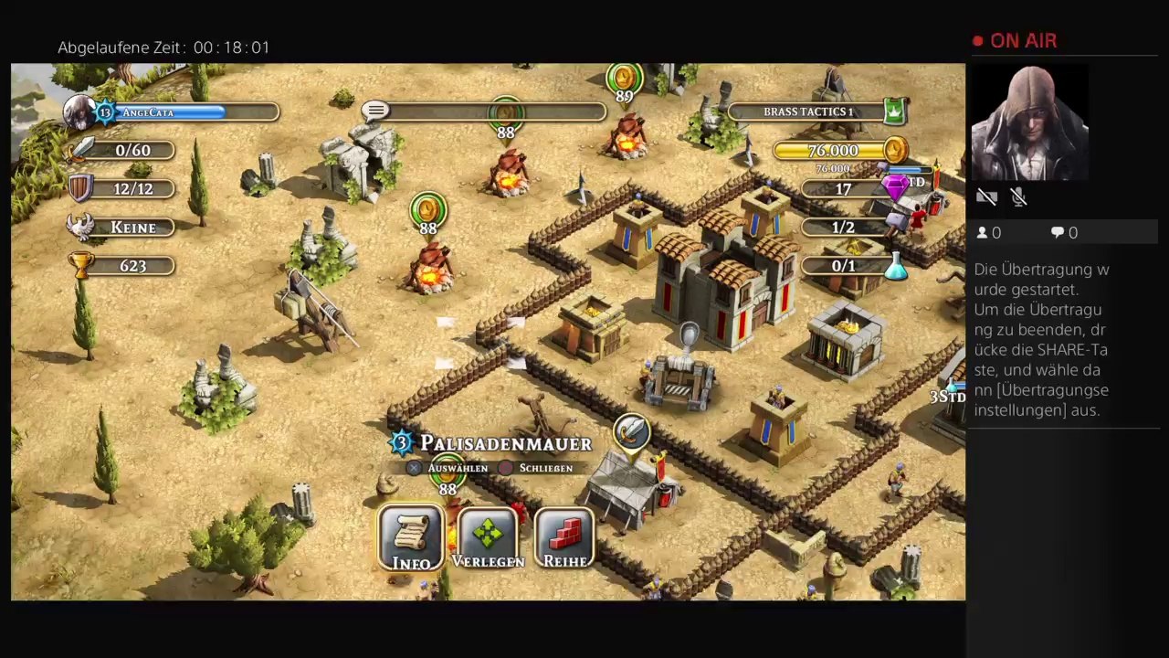 PS4-Live-Übertragung von AngeCata