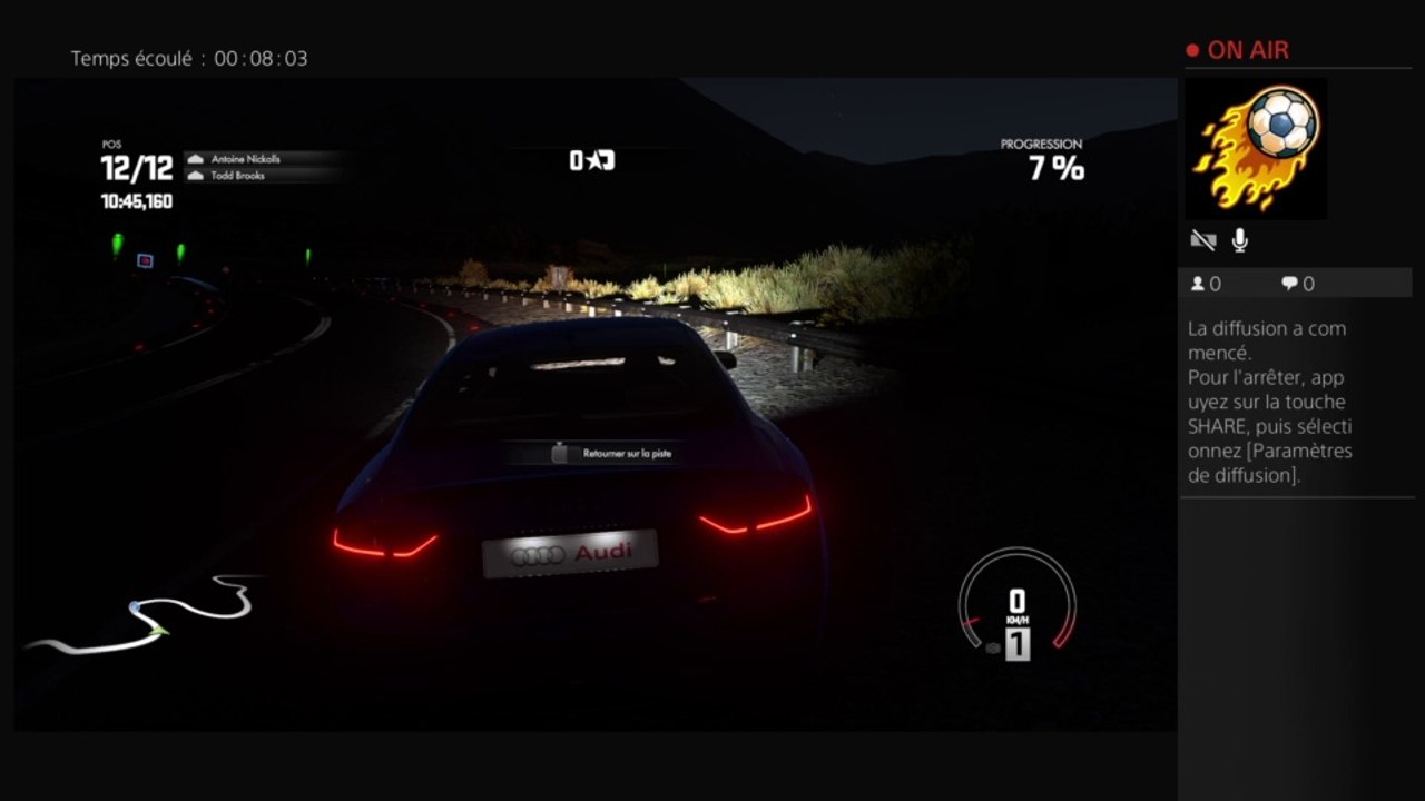 Diffusion PS4 en direct de selimessi2006