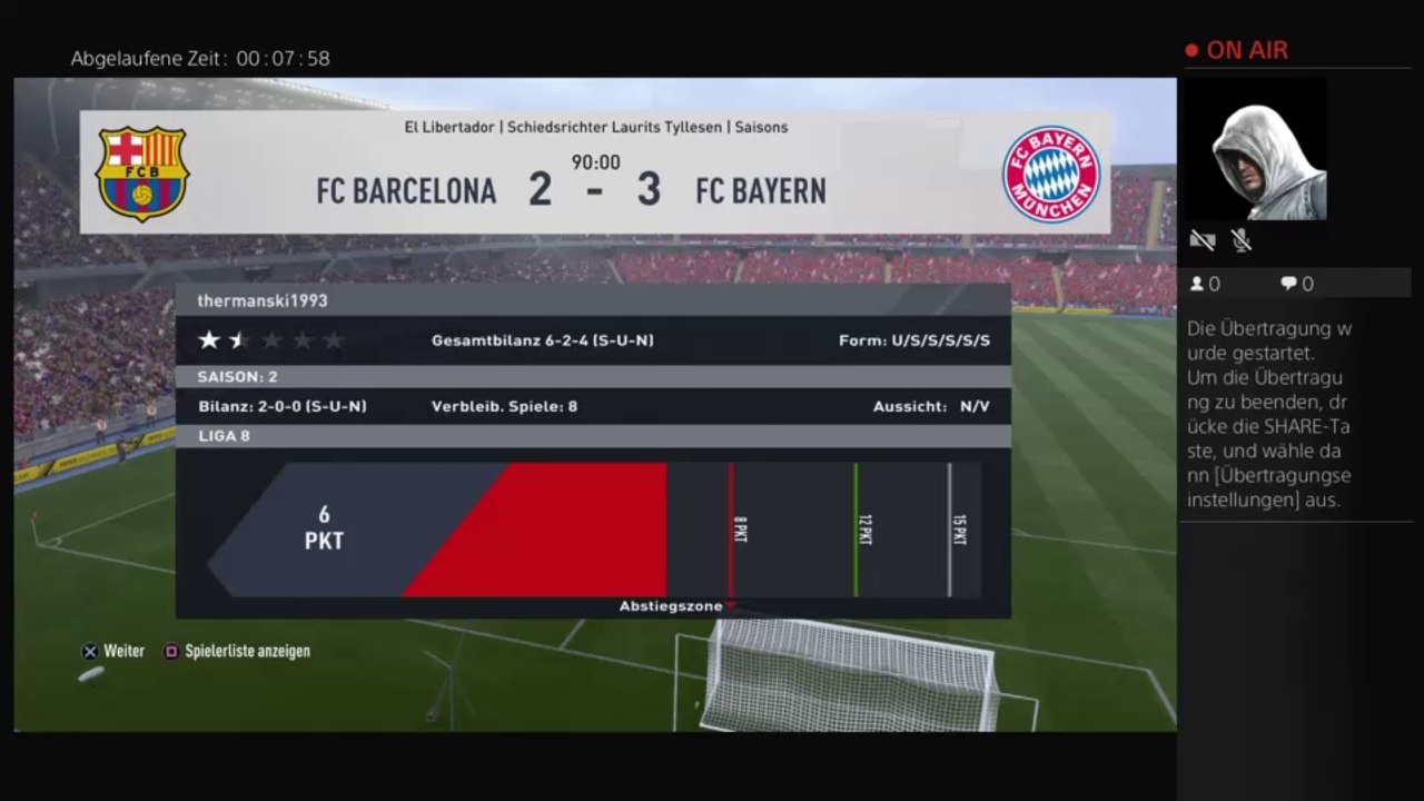 PS4-Live-Übertragung von thermanski1993