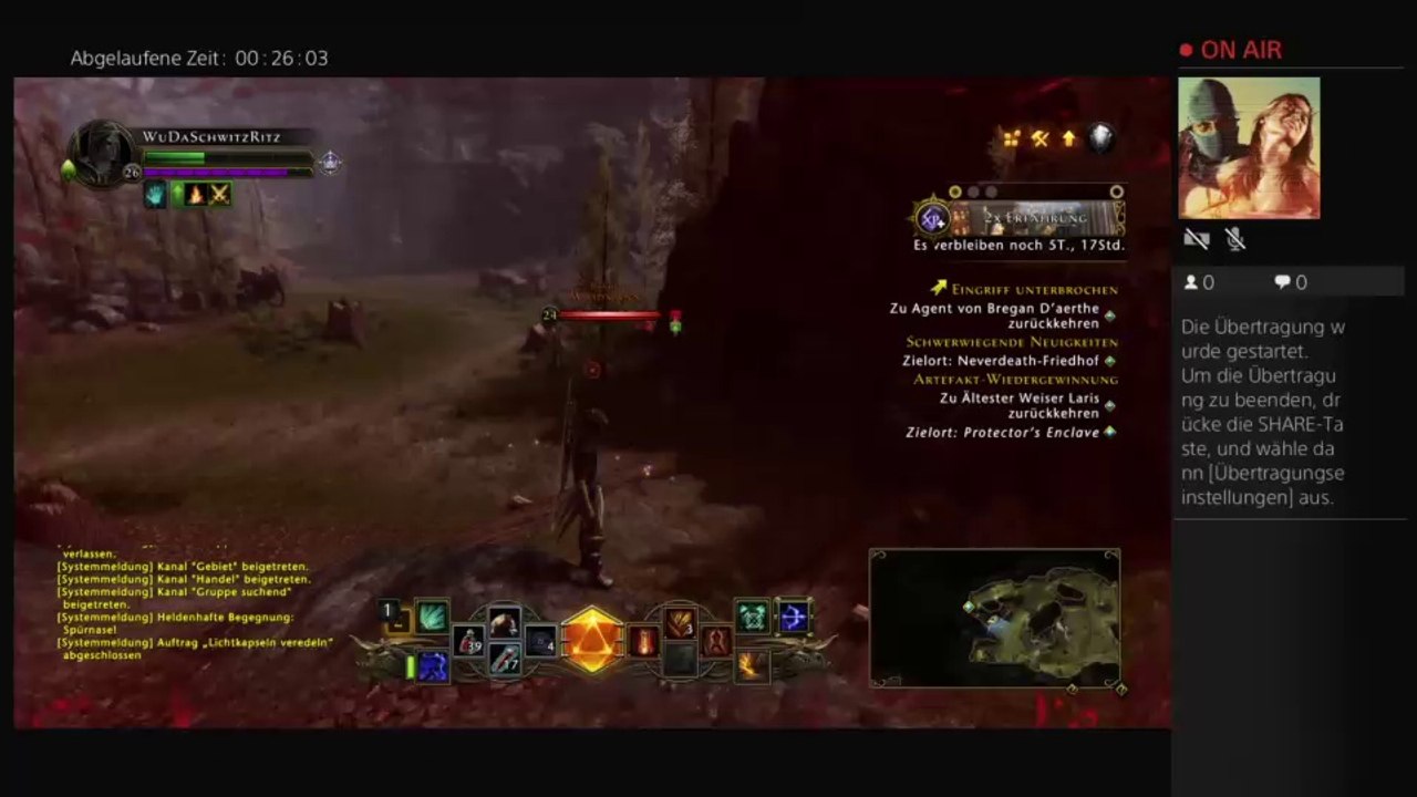 PS4-Live-Übertragung von Cleanex83