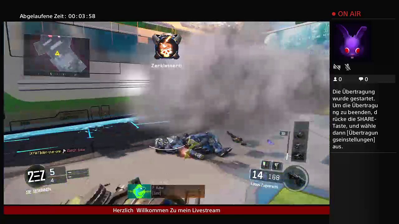 Ps4-live-Übertragung von killer-star-one