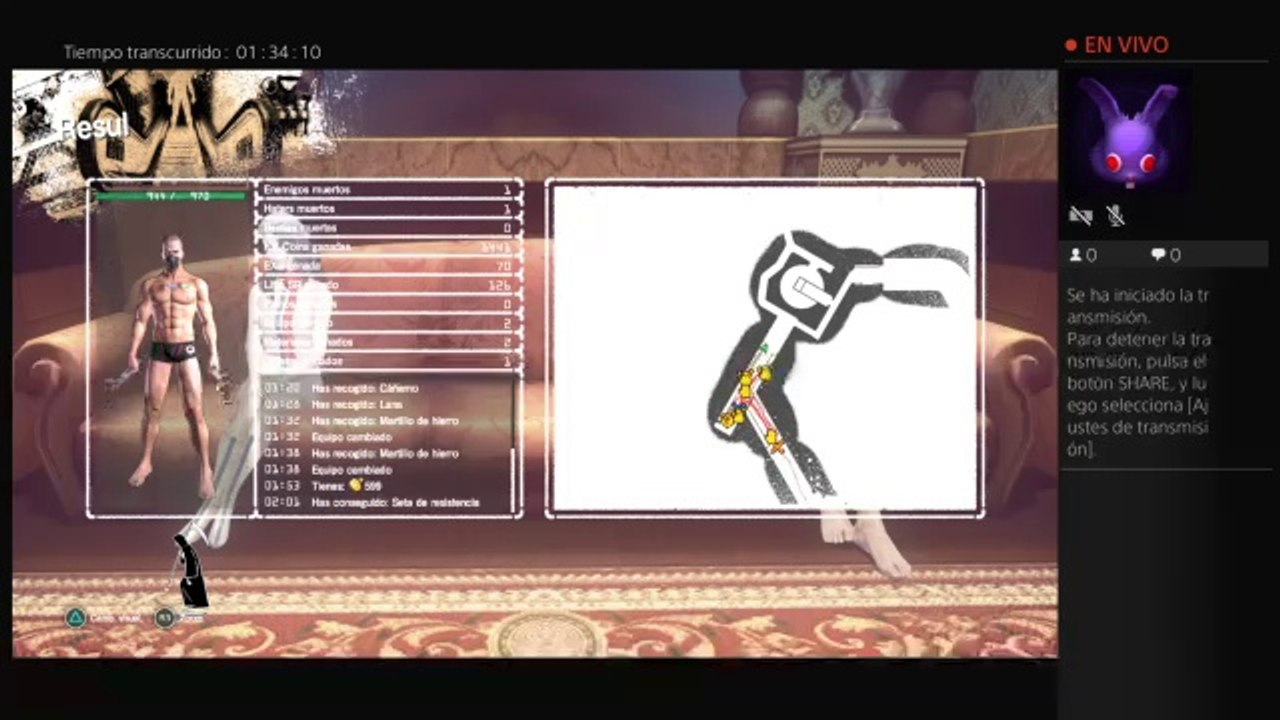 Let it die,subiendo de nivel