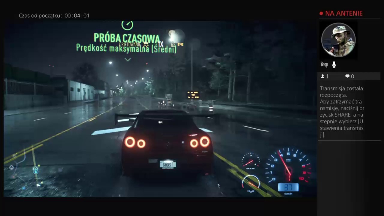 Transmisja na żywo z PS4 użytkownika Laskaaelo