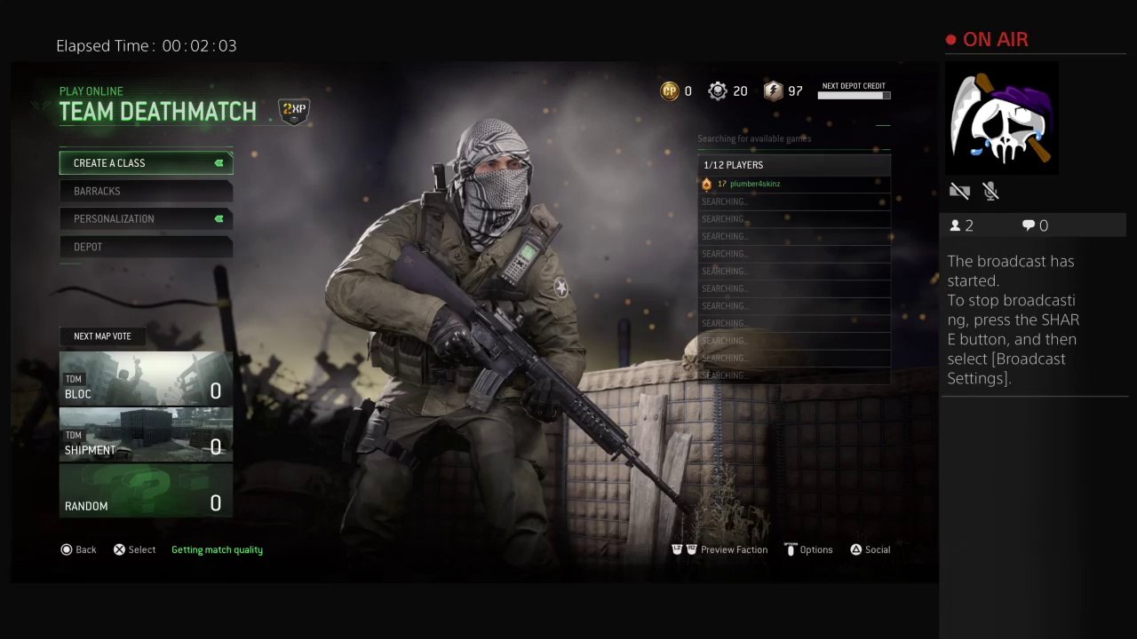 plumber4skinz's Live PS4 Broadcast
