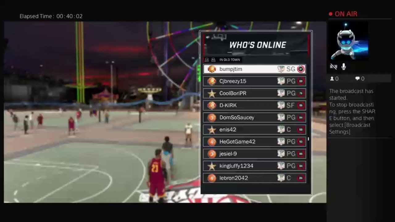 Playing 2k17 with followers