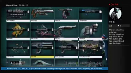 Warframe Dif Set Ups & Story Ect...