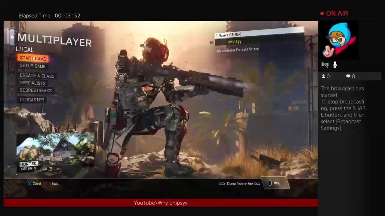 oRipsyy's Live PS4 Broadcast