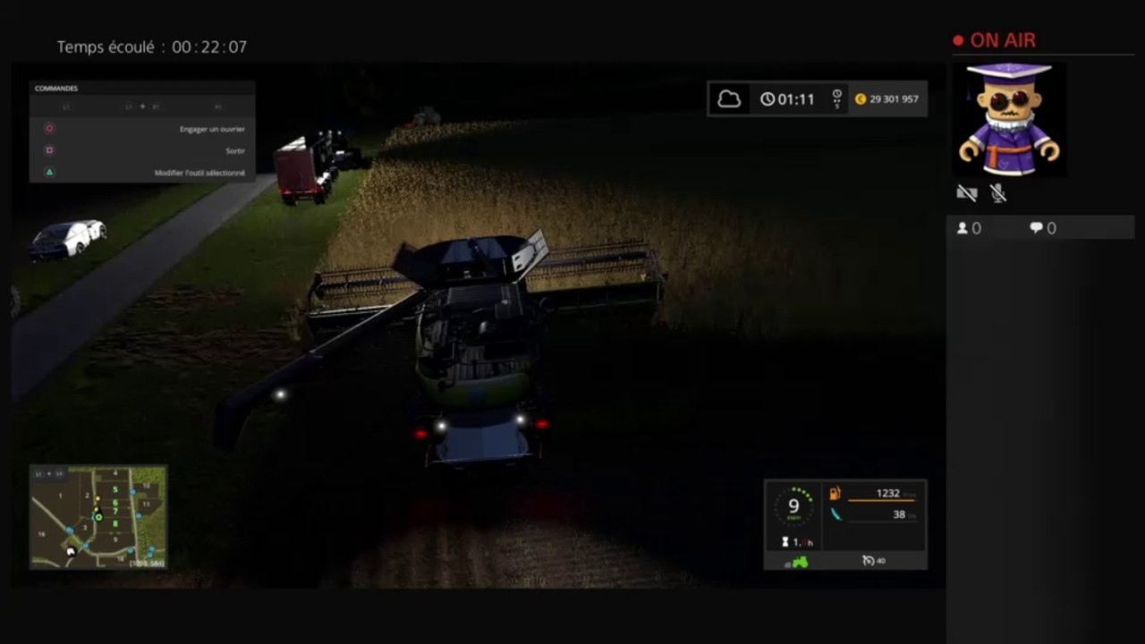Diffusion PS4 en direct fs17