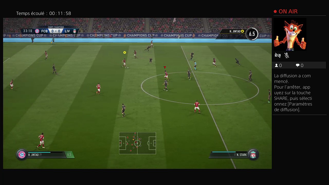 Diffusion PS4 en direct de Kewell1983