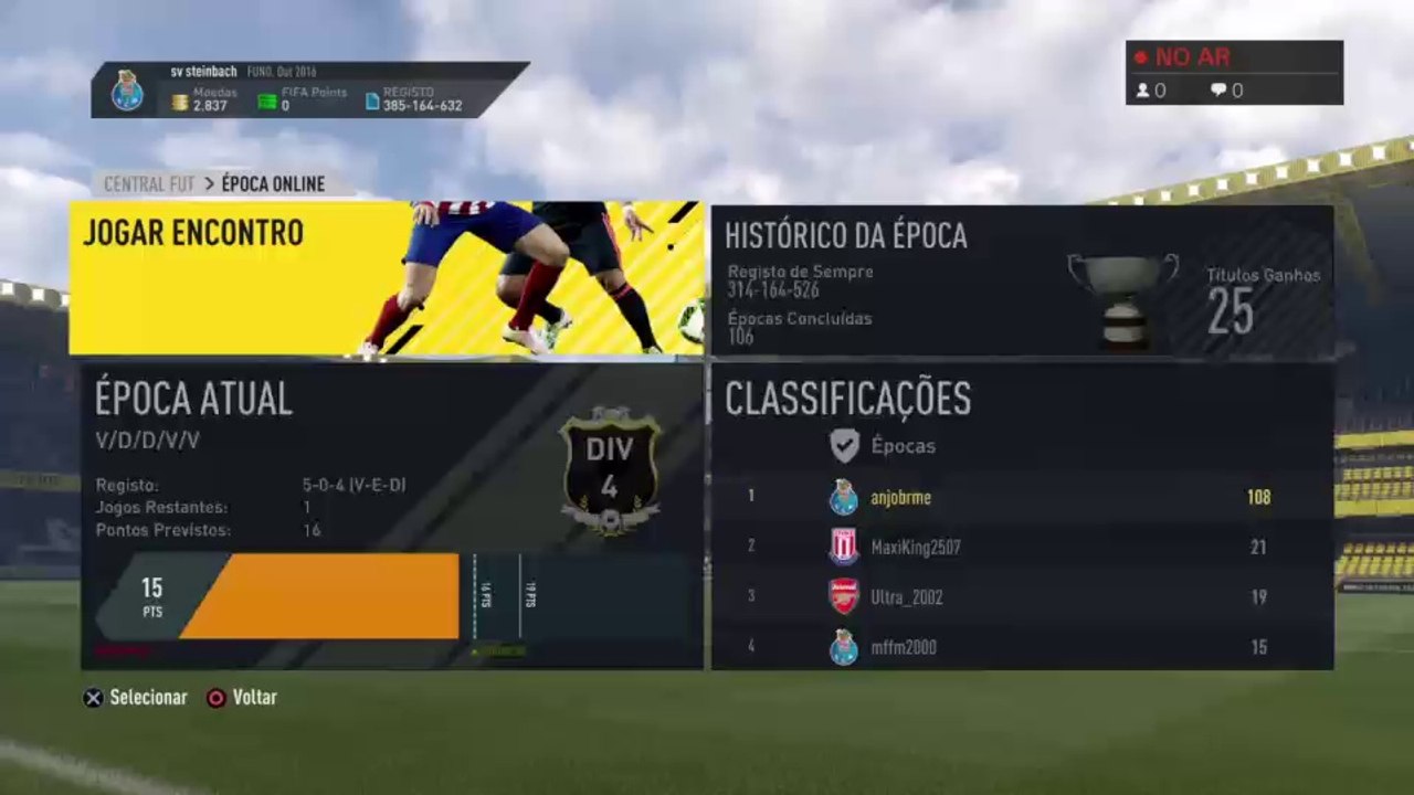 Transmissão ao vivo da PS4 de anjobrme