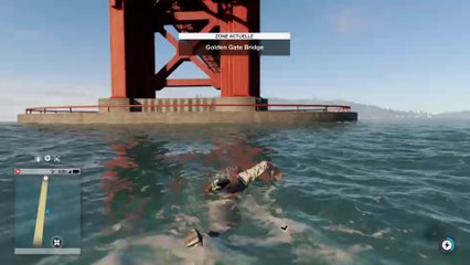 03 Episode de la série WATCH DOGS 2 j'ai tagué le Golden Gate Bridge