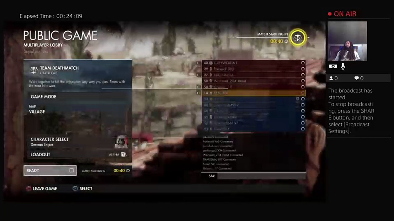 CHILL-TNJ's Live PS4 Broadcast