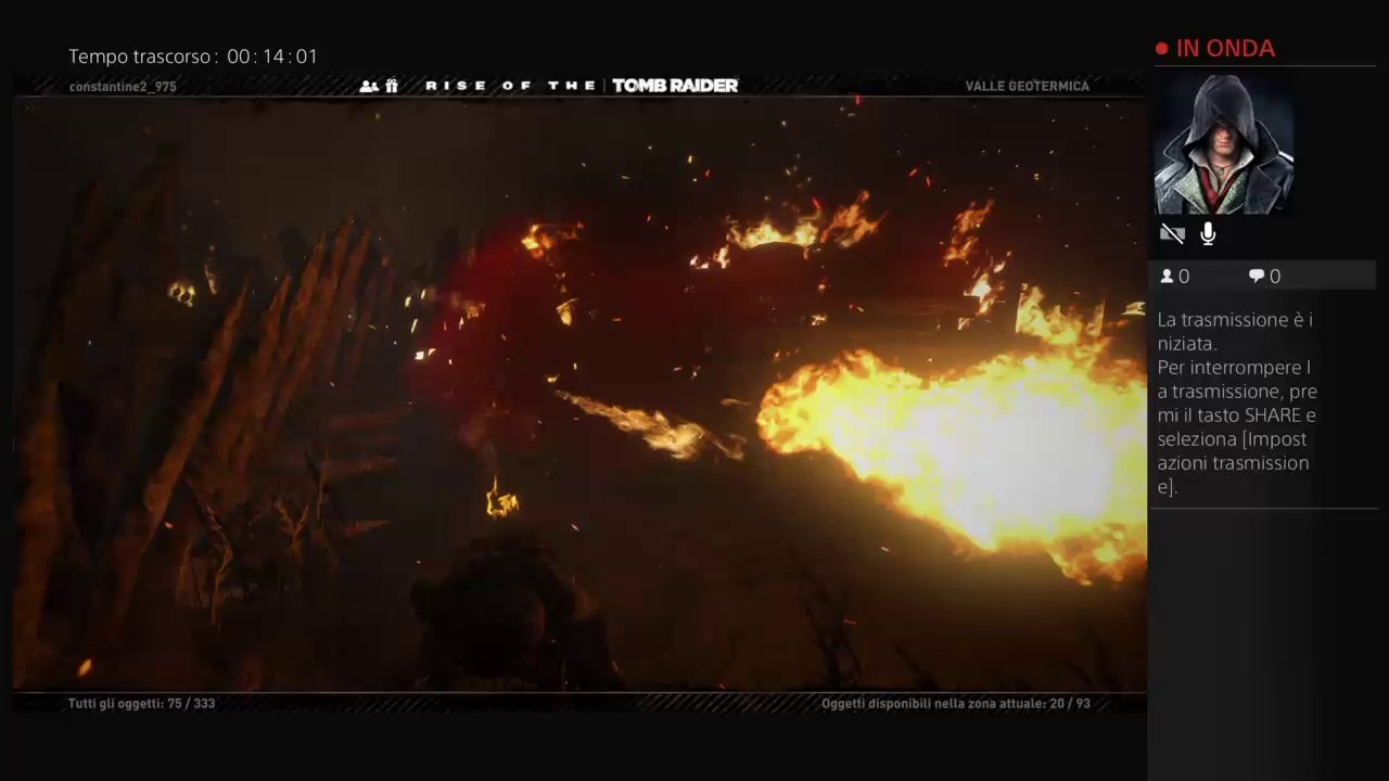 Trasmissione PS4 live di constantine2_975