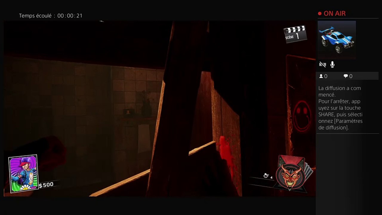 Diffusion PS4 sur iw zombie et multi