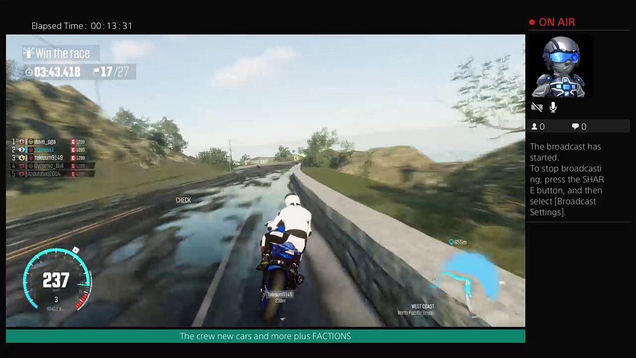 The crew PS4