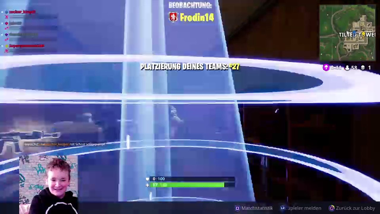 Fortnite Party stream