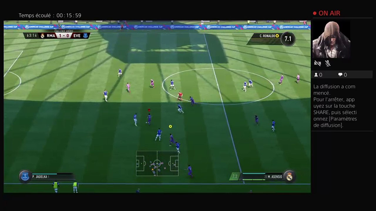 Diffusion PS4 en direct de Bomes45