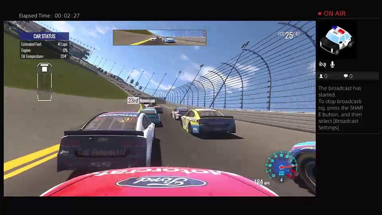 Nascar heat Daytona 100 laps