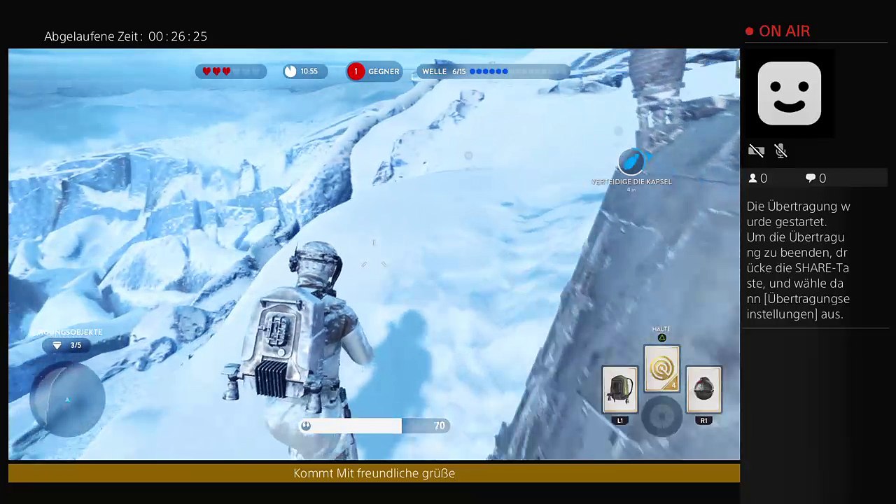 Star wars Mission Überleben