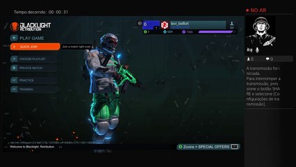 Gameplay  blacklight retribution |Pt-br|