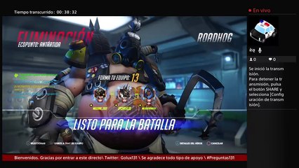 Overwatch\ Partidas competitivas y Arcade \