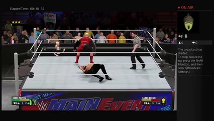 KoreOtheGOD plays my career  wwe 2k17
