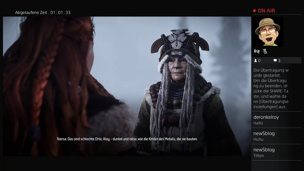 PS4-Live-Übertragung von MesserMarcoPolo