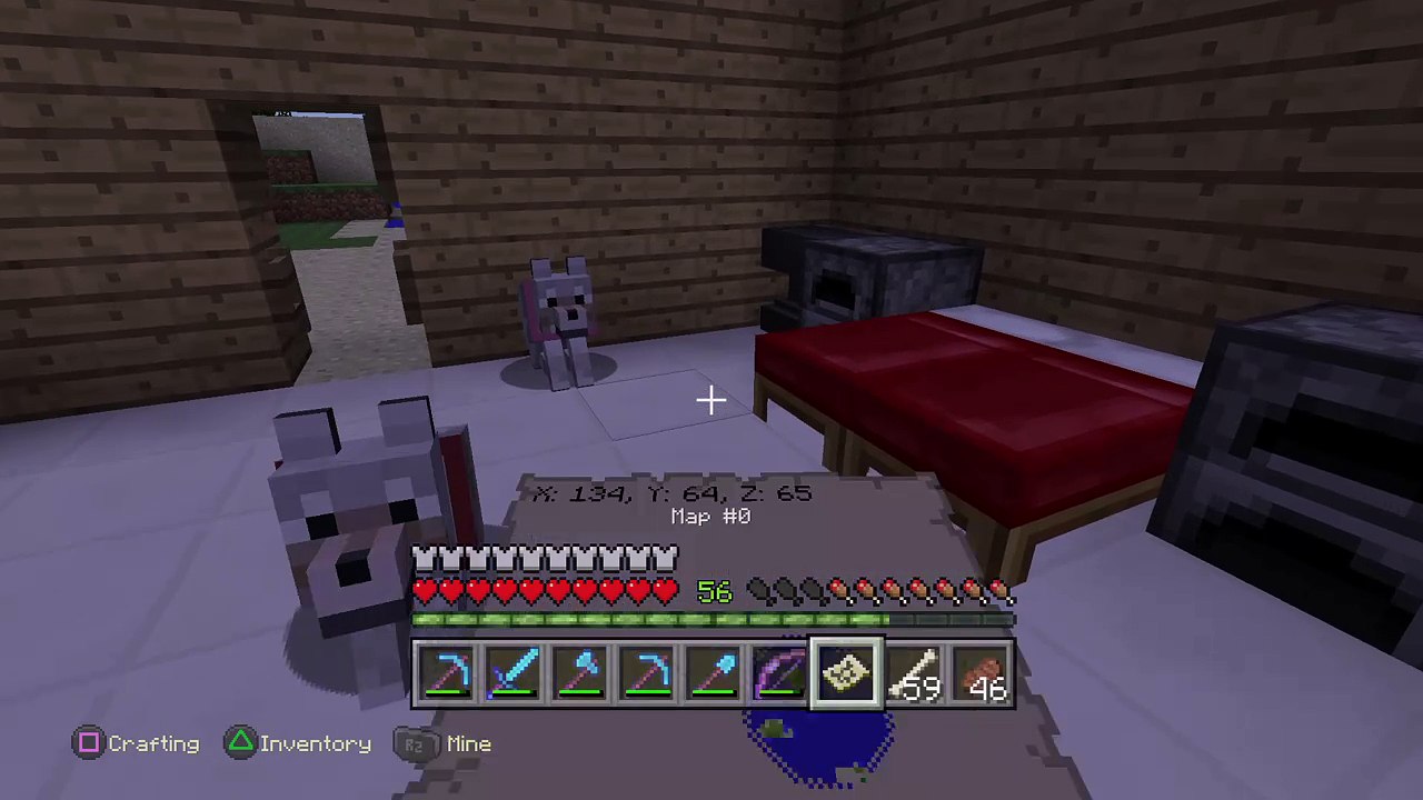 100%  minecraft survival