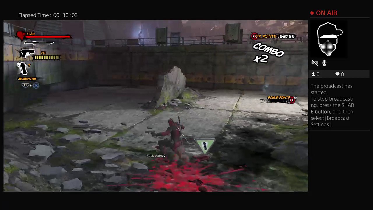 Playing deadpool