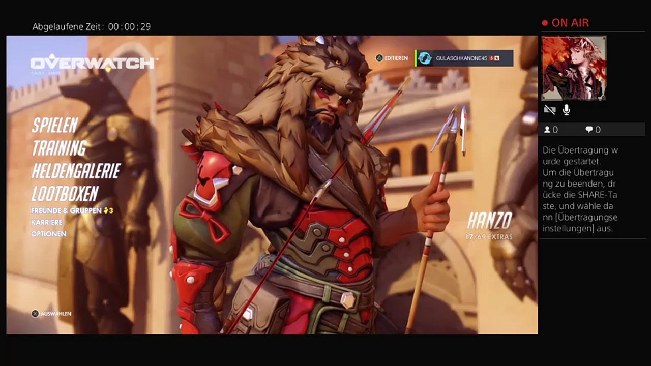 Das Gulasch spielt Overwatch