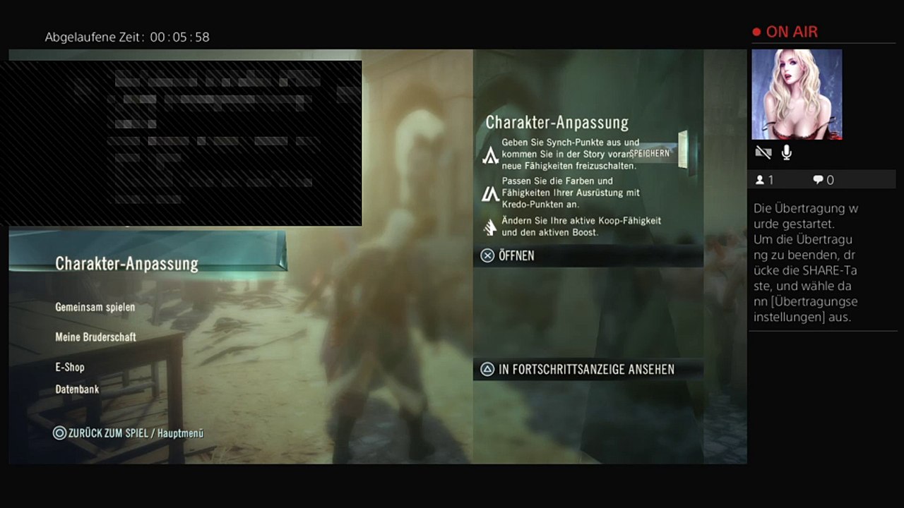 PS4-Live-Übertragung von fihgter321