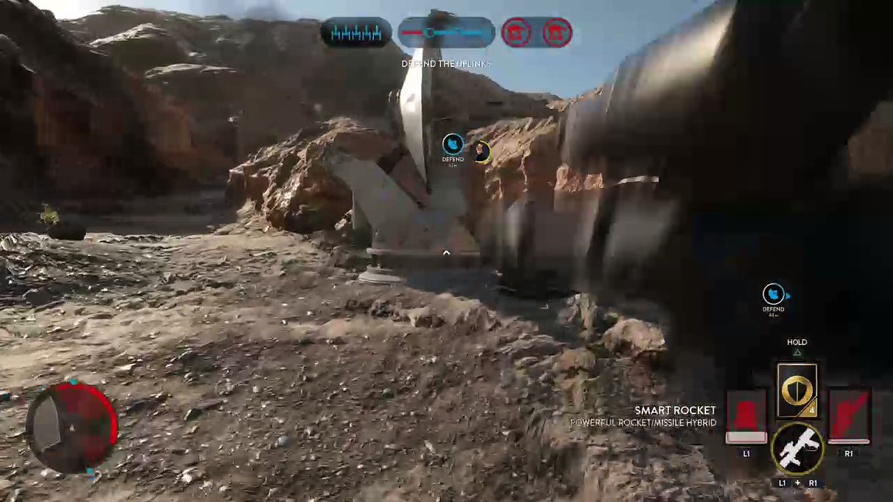 Playing Battlefront with Brandon.