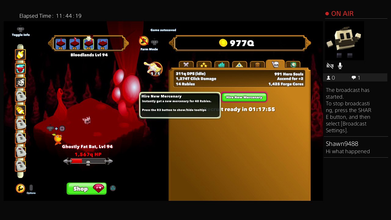 fakid22's Live PS4 Broadcast