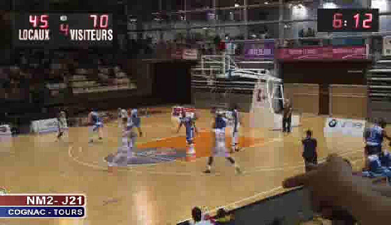 Live Basket NM2  - J21 - Cognac vs Tours