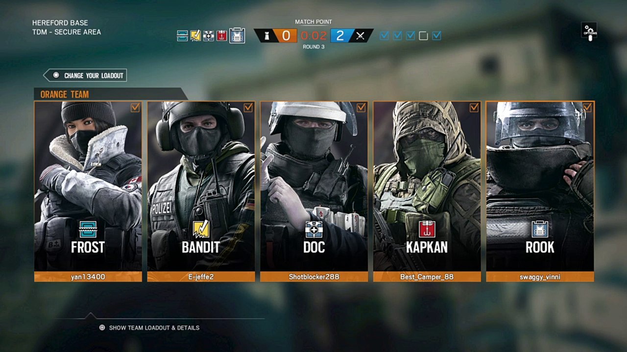 Ranked R6-siege