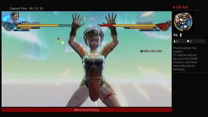 Chillin and leveling up on dbz xenoverse 2