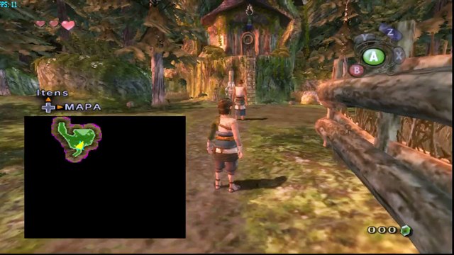 Jogando The Legend of Zelda: Twilight Princess