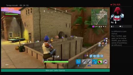 Live avec mon potes sur fortnite !