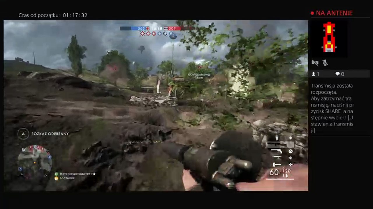 Transmisja na żywo z PS4 użytkownika tadzior88