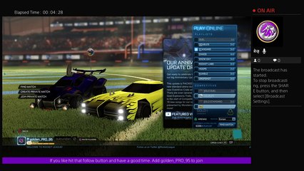Rocket league 3v3's!