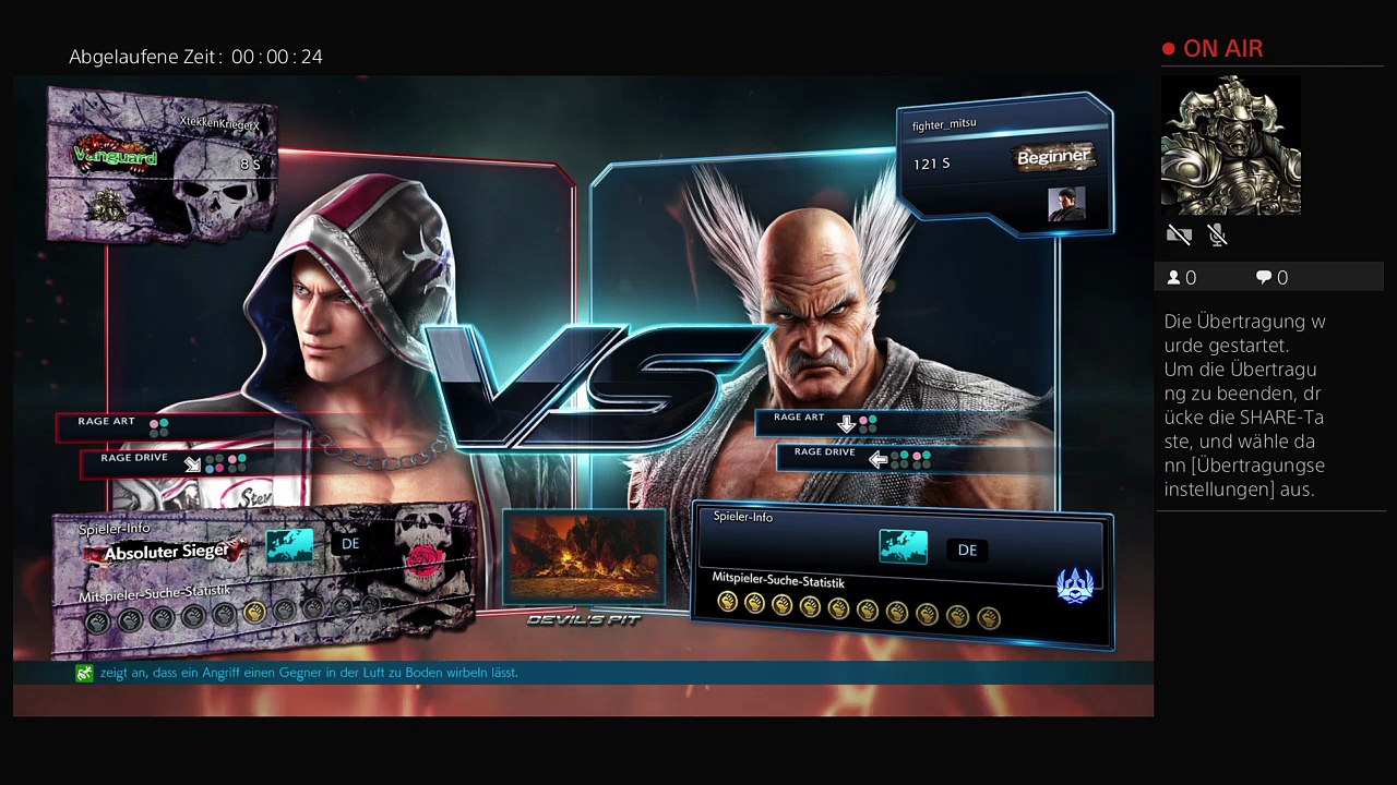 PS4-Live-Übertragung von XtekkenKriegerX