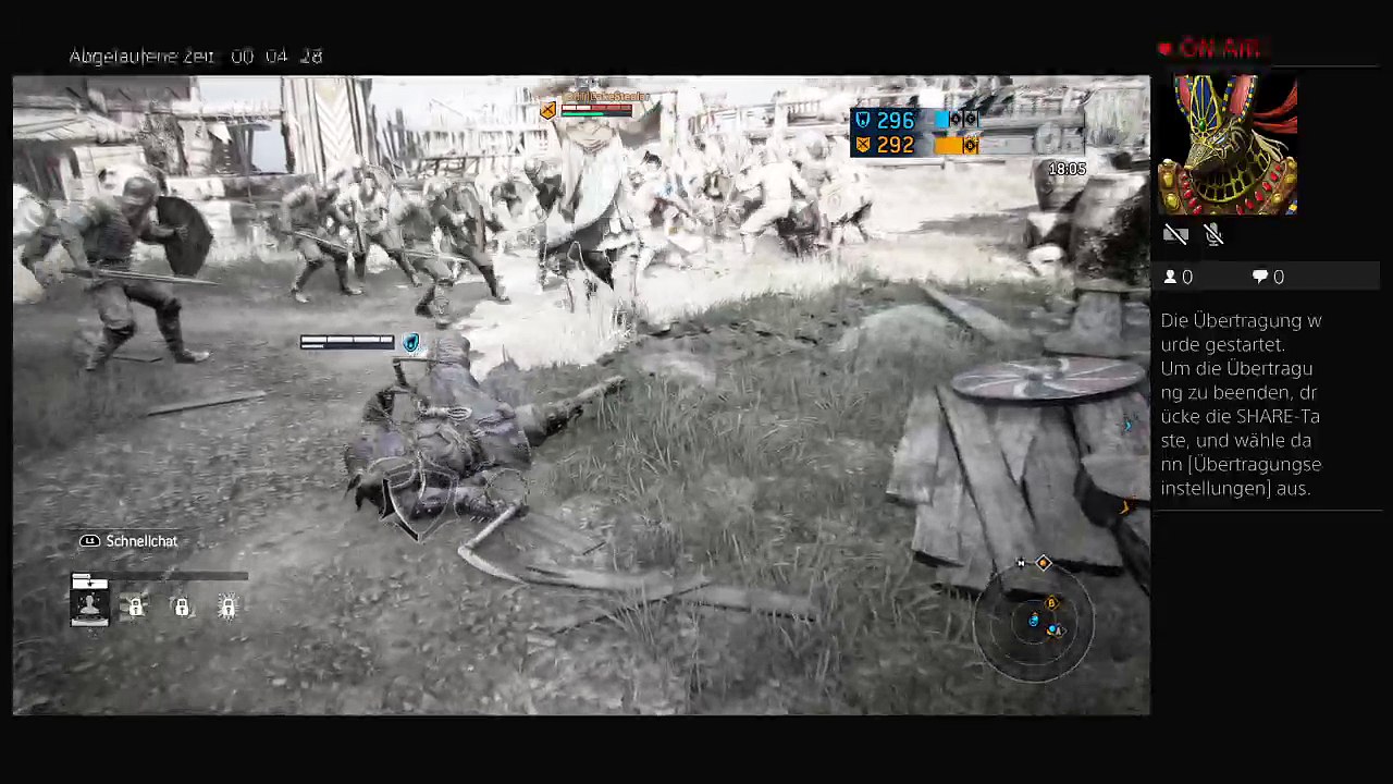 PS4-Live-Übertragung For Honor Shinobi