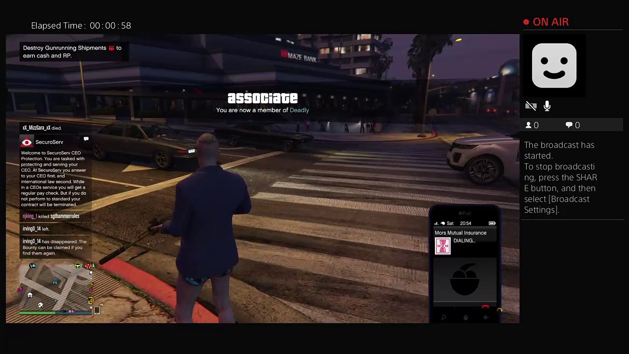 ZahBest's Live PS4 Broadcast