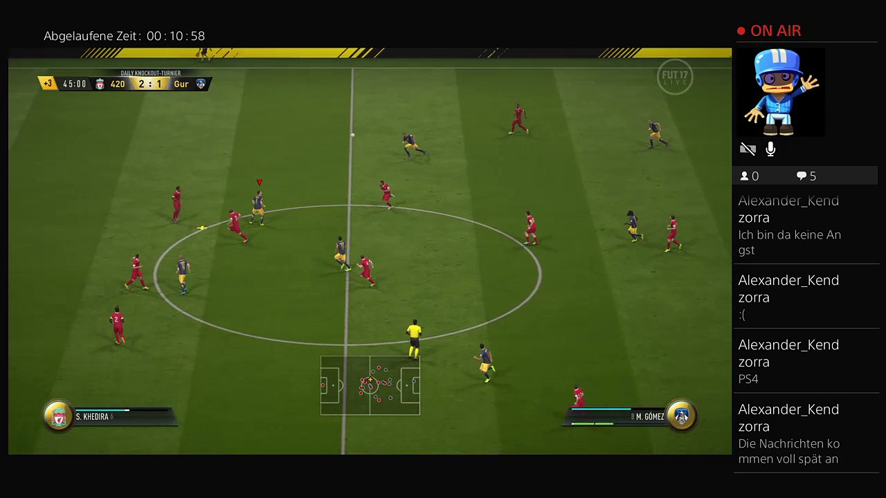 Ps4-live-Übertragung von axe-txprodigy