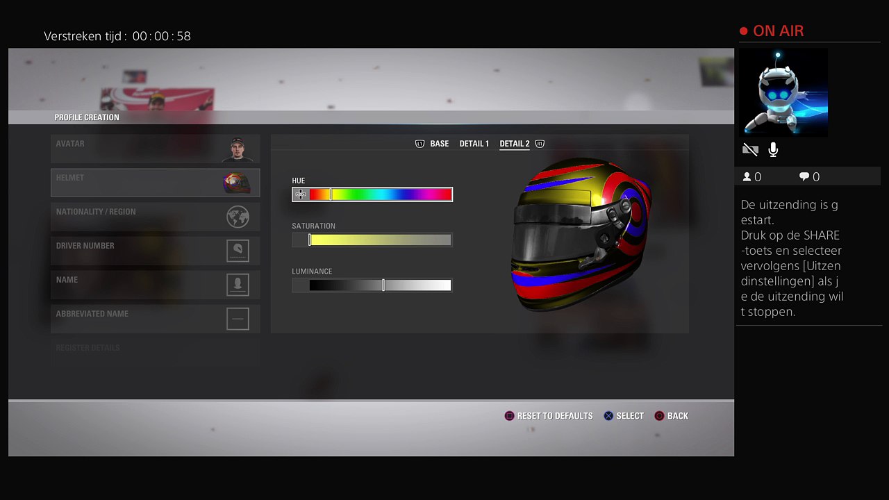 Formule 1 career mode weekend #1