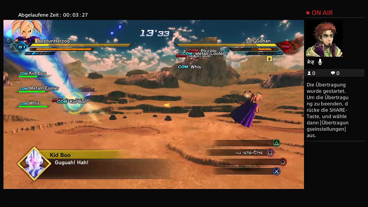 Dragonball XENOVERSE 2         Letzten Parallel auf Gaben