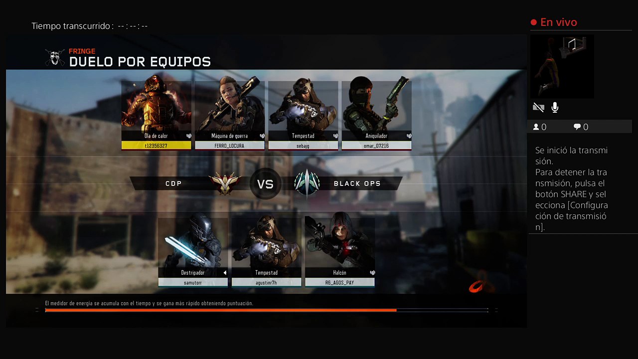 Jugando cod
